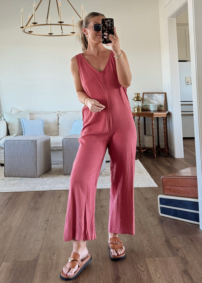 Cora Linen Jumpsuit