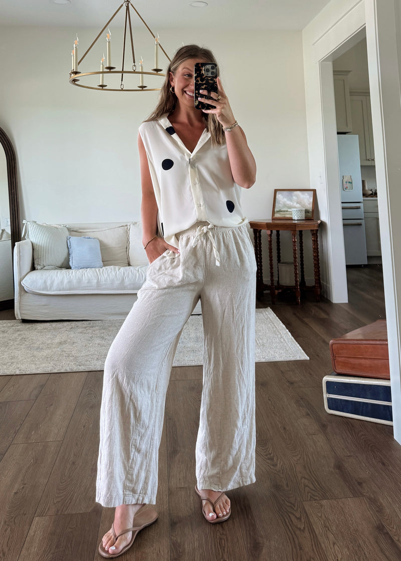 Ellis Polka Dot Blouse