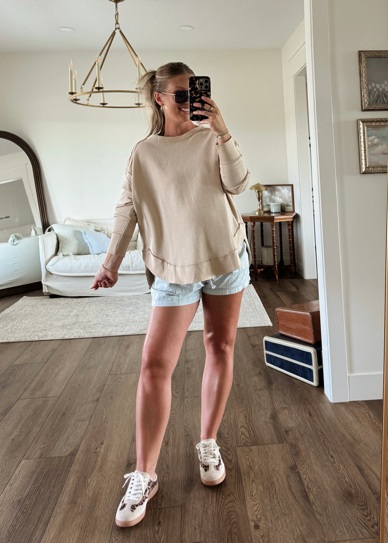 The Classic Pullover-Oat