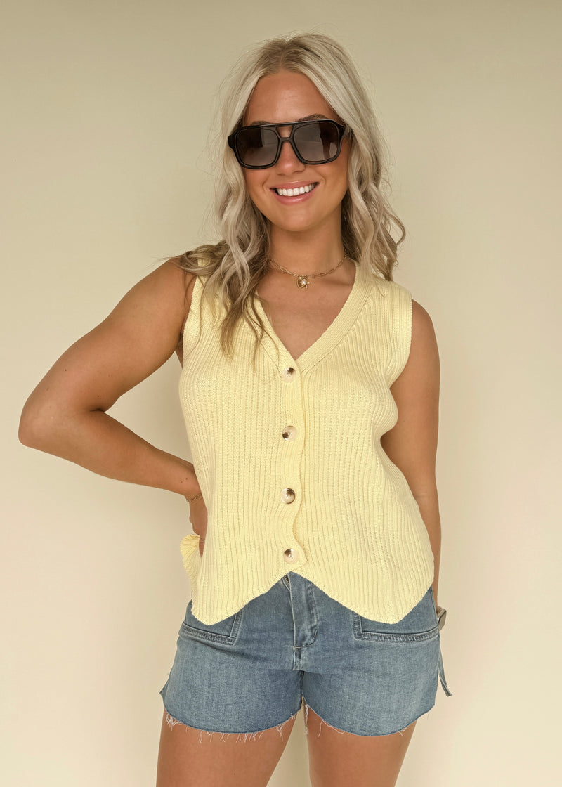 Sunshine Knit Tank
