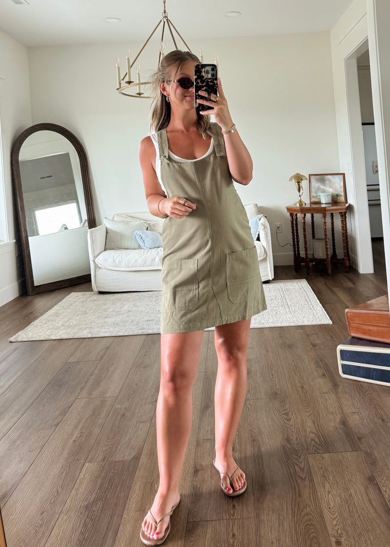 Dani Dress - Olive