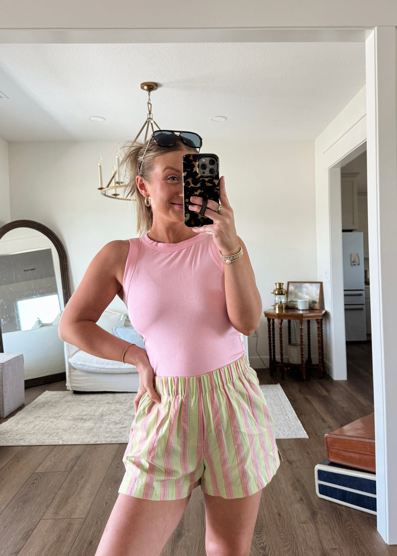 All Time Best Basic Tank- Pink