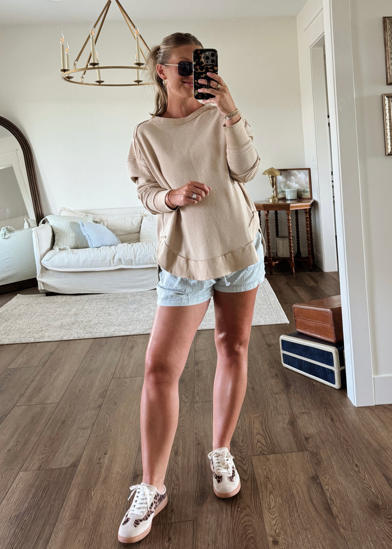 The Classic Pullover-Oat