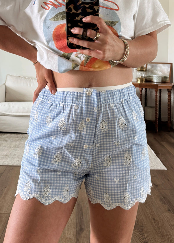 Emmy Embroidered Shorts