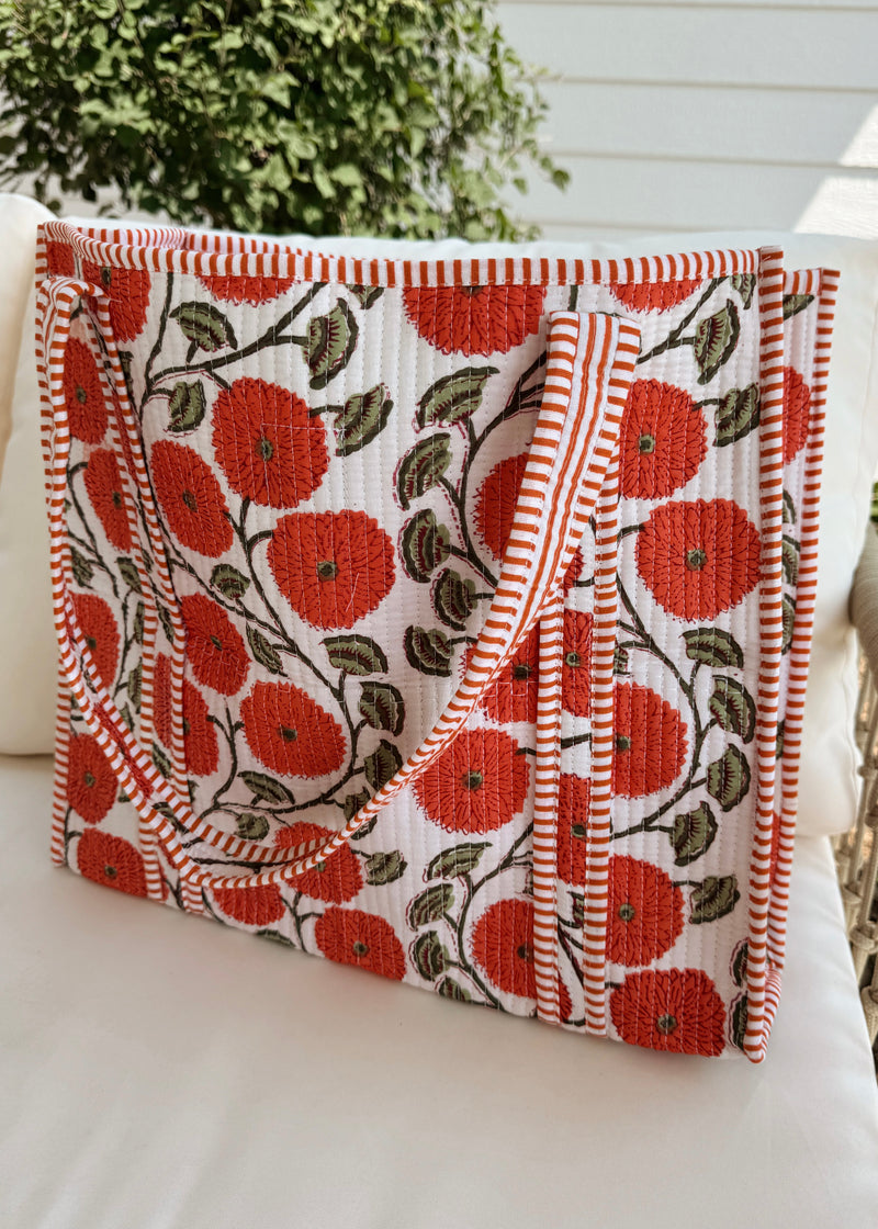 Poppy Tote Bag