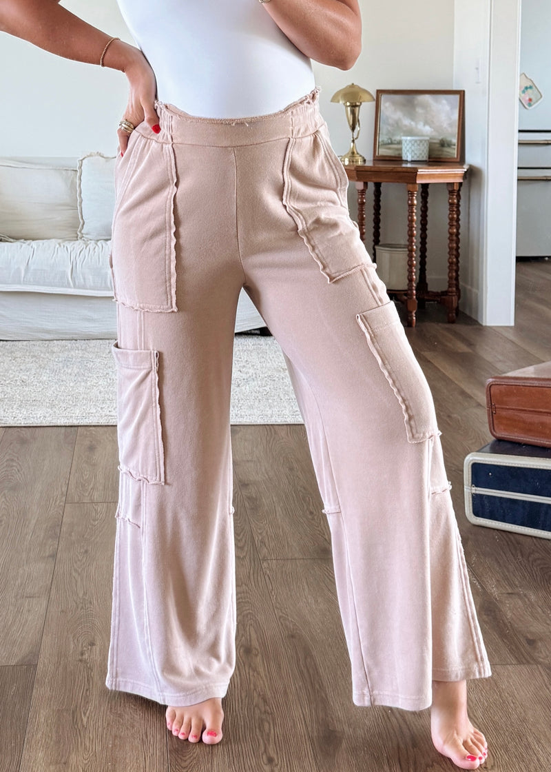 Caylor Cargo Sweats- Taupe