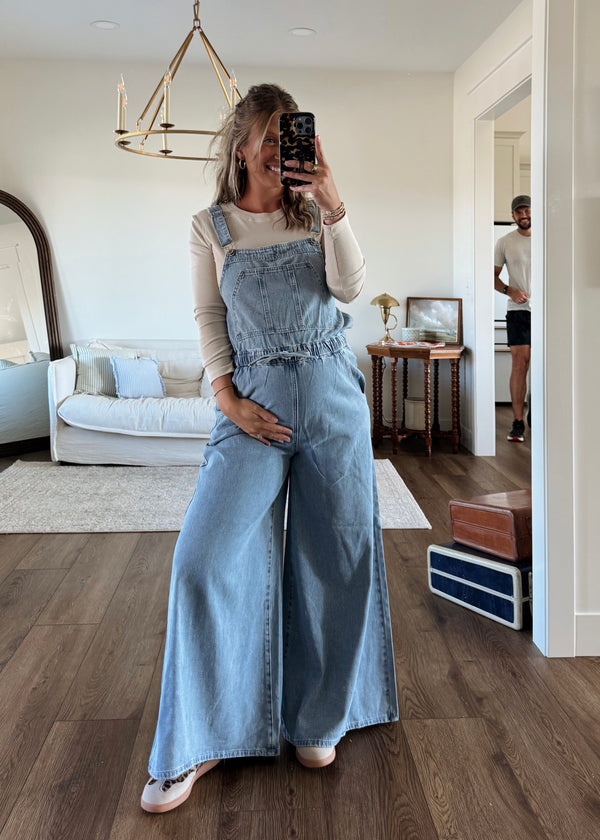 Faith Denim Jumpsuit