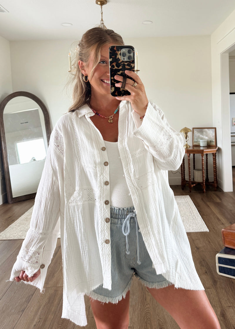 Liv Button Blouse