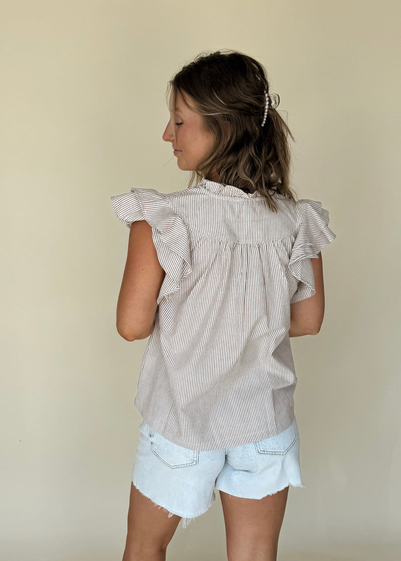 Cove Ruffle Blouse