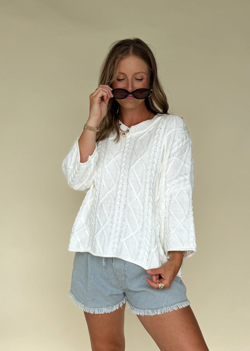 Callyn Cable Knit