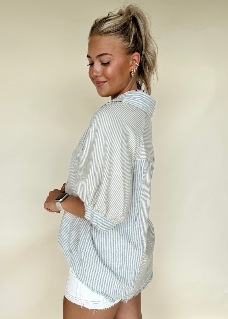 Macki Button Top