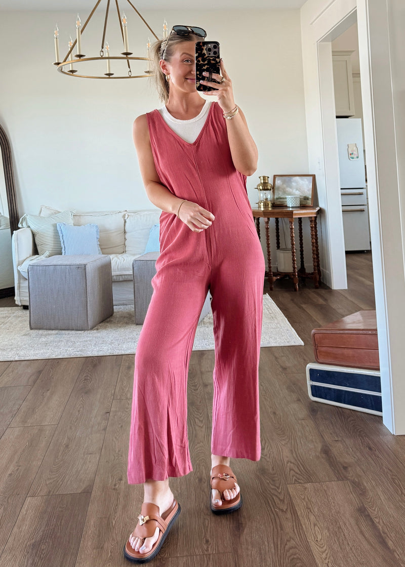 Cora Linen Jumpsuit